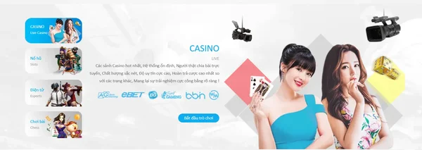 Casino trực tuyến đa dạng cược hấp dẫn