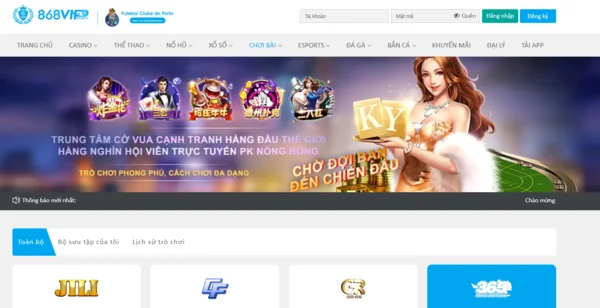 Giới thiệu sảnh game chơi bài Baccarat - Xóc dĩa tại 868H