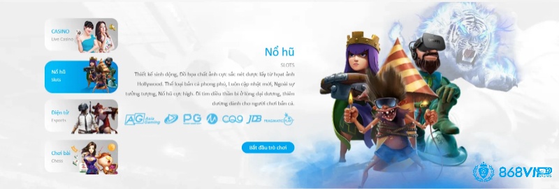 868h bet có những sản phẩm nổi bật nào?