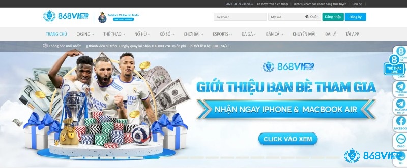 Tìm hiểu thông tin về 868h bet