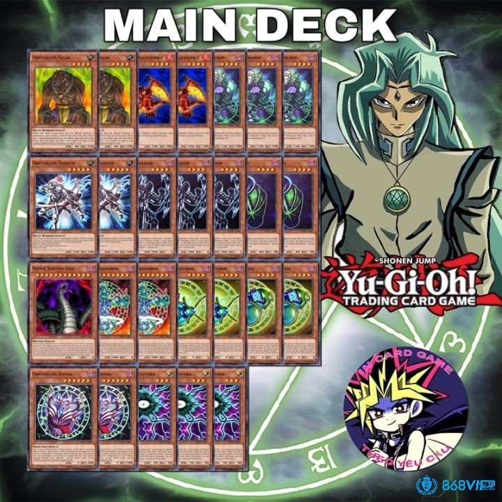 Bộ bài Main Deck người chơi sẽ sử dụng đánh trong trận đấu