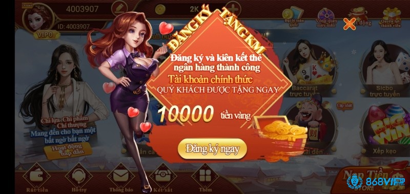 Khuyến mãi hấp dẫn của web game dành cho cược thủ